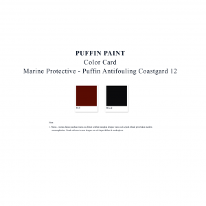 Color card marine protective - puffin antifouling coastgard 12