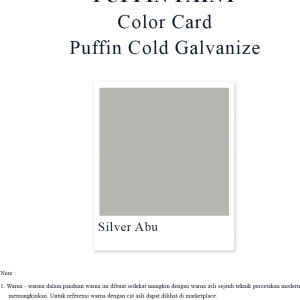 Color card puffin cold galvanize
