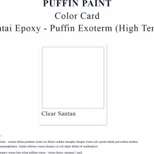 Cat lantai epoxy - Puffin exoterm (high temp 300)